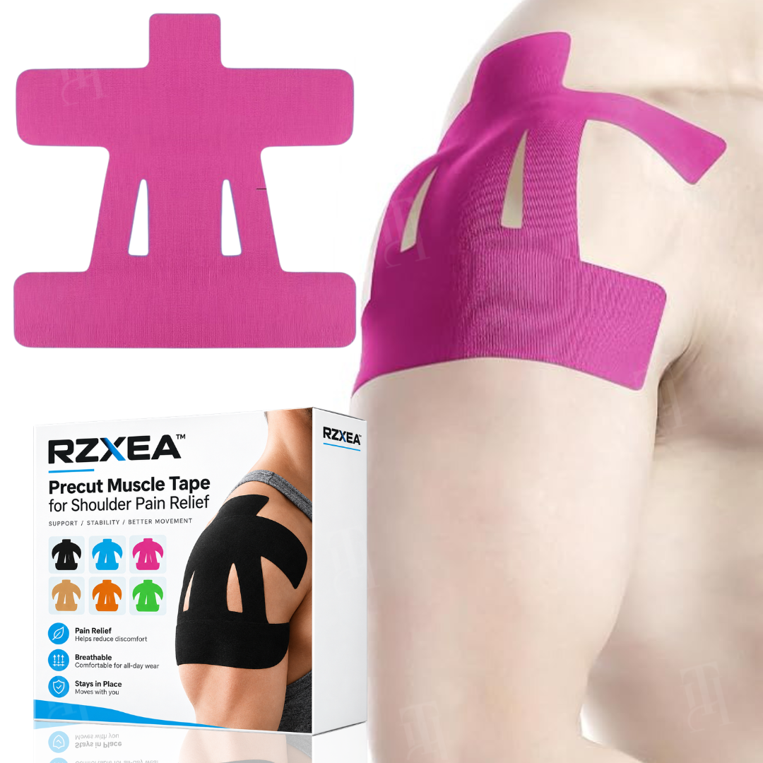 RZXEA™ Precut Muscle Tape for Shoulder Pain Relief