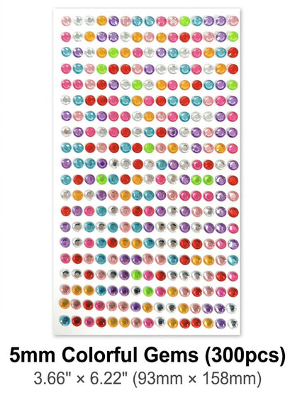 RZXEA™💎 Unprecedented Beauty – Trending Face Crystal Stickers