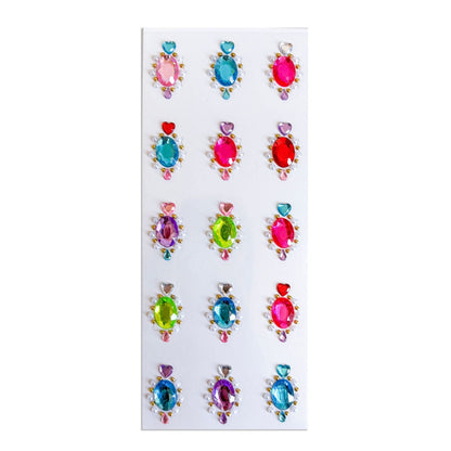 RZXEA™💎 Unprecedented Beauty – Trending Face Crystal Stickers