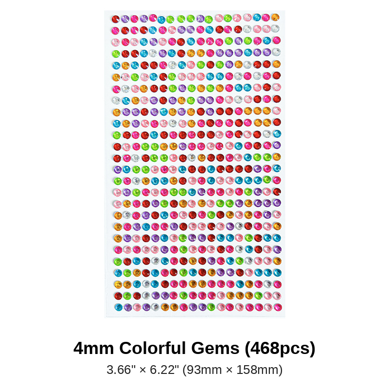 RZXEA™💎 Unprecedented Beauty – Trending Face Crystal Stickers