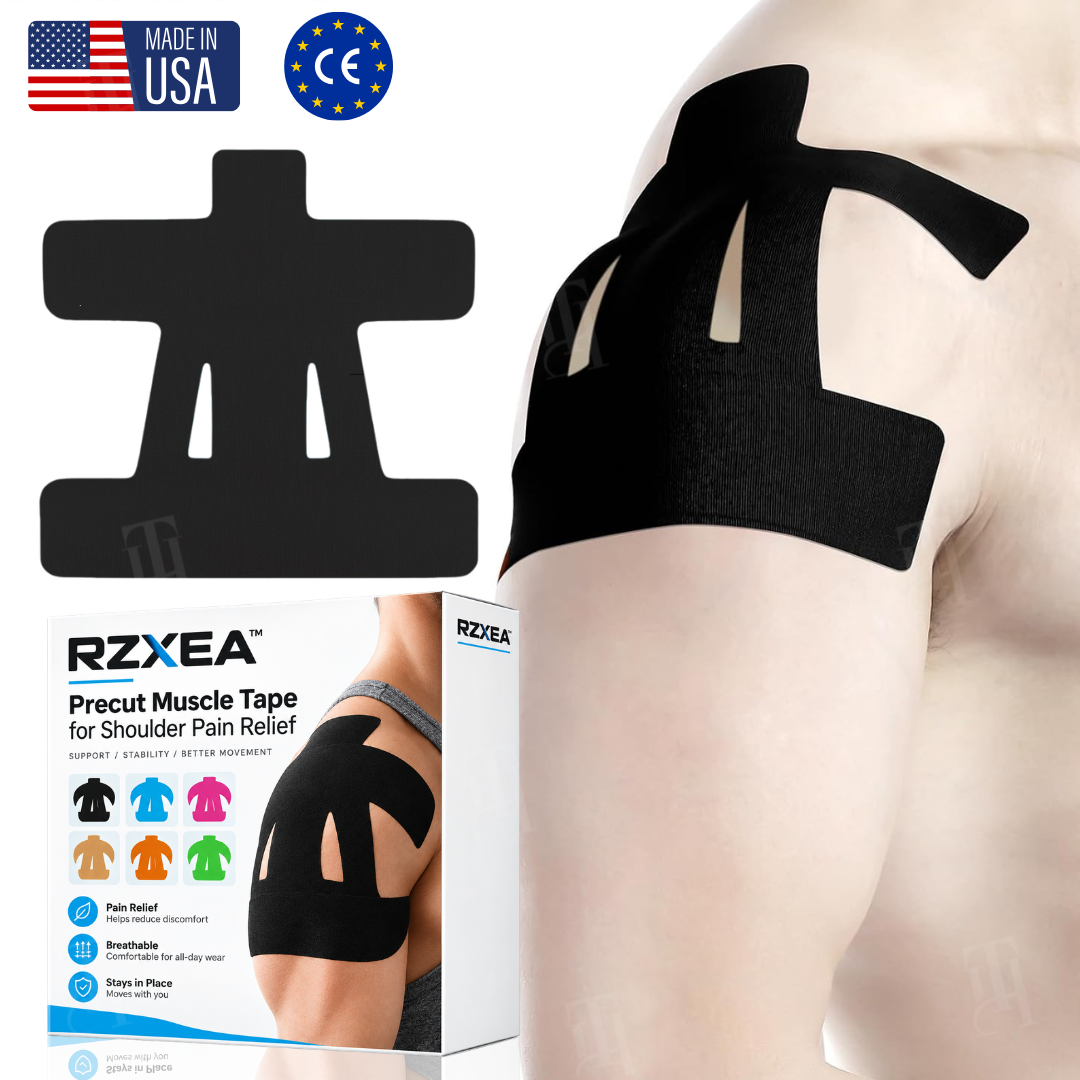 RZXEA™ Precut Muscle Tape for Shoulder Pain Relief