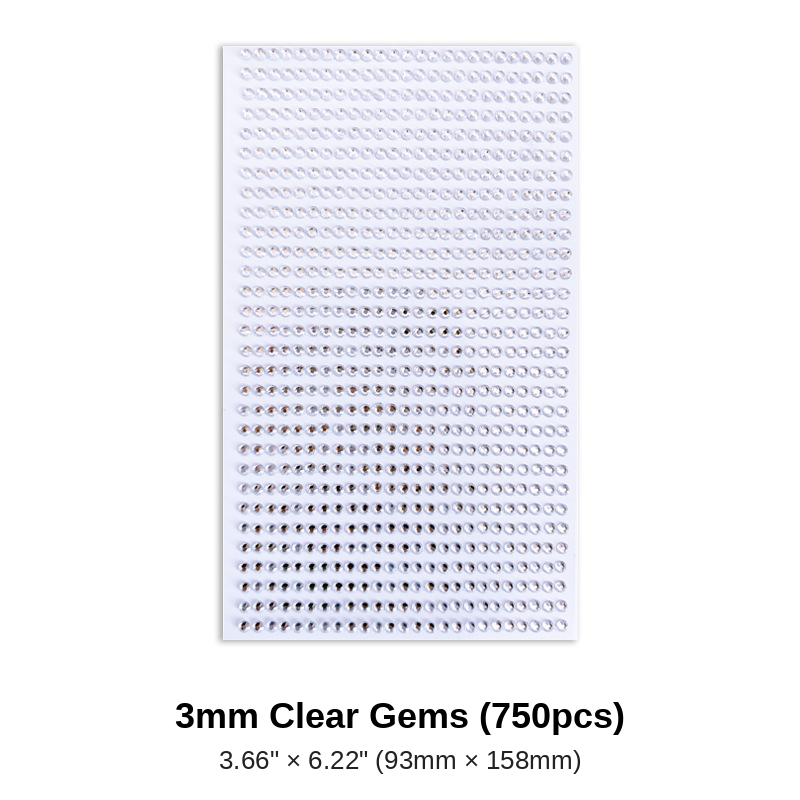 RZXEA™💎 Unprecedented Beauty – Trending Face Crystal Stickers