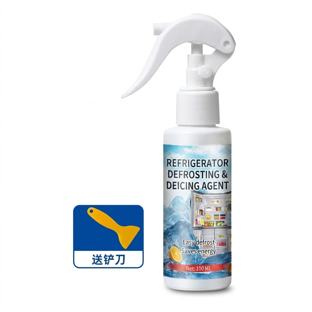 ⚡️ Melt Ice 10X Faster! Defrosting Spray (50% OFF Ends Soon) 🔥 Free Spatula Inside
