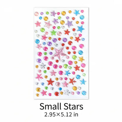 RZXEA™💎 Unprecedented Beauty – Trending Face Crystal Stickers