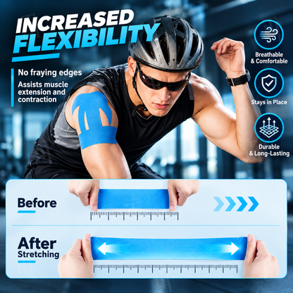 RZXEA™ Precut Muscle Tape for Shoulder Pain Relief
