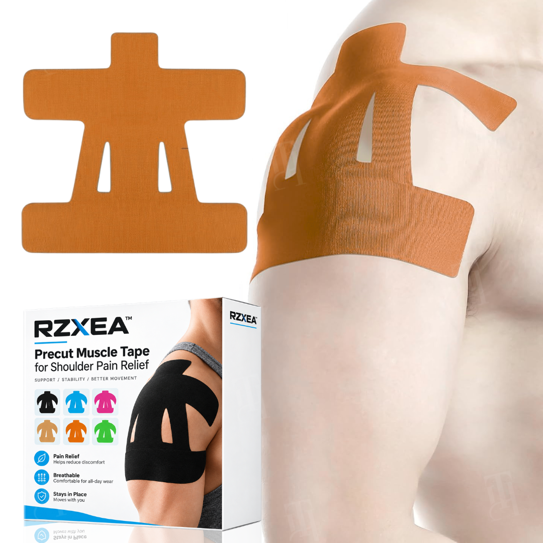 RZXEA™ Precut Muscle Tape for Shoulder Pain Relief