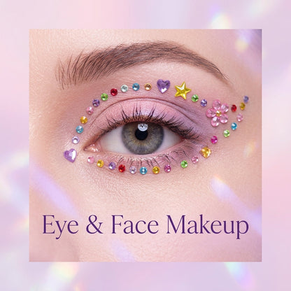 RZXEA™💎 Unprecedented Beauty – Trending Face Crystal Stickers