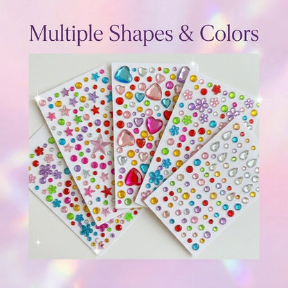 RZXEA™💎 Unprecedented Beauty – Trending Face Crystal Stickers