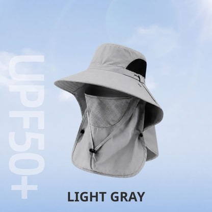 ☀️ Flash Sale  🔥 UPF 50+ Sun Protection Hat With Full Face & Neck Coverage