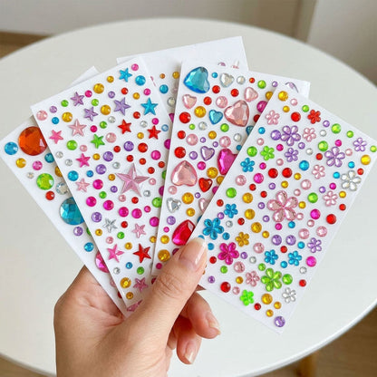 RZXEA™💎 Unprecedented Beauty – Trending Face Crystal Stickers