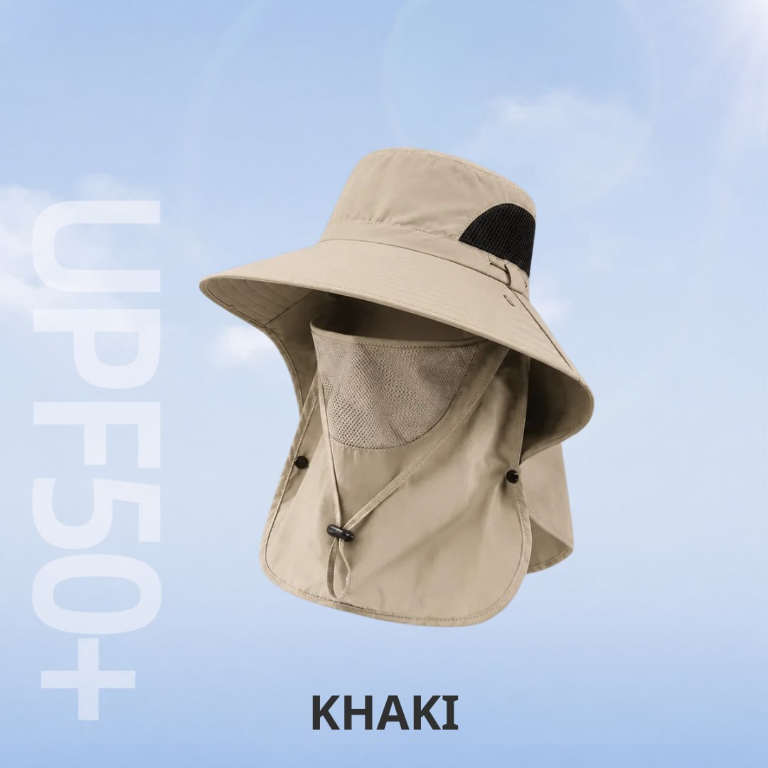 ☀️ Flash Sale  🔥 UPF 50+ Sun Protection Hat With Full Face & Neck Coverage