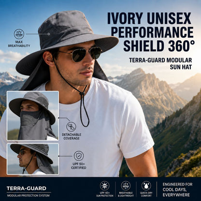 ☀️ Flash Sale  🔥 UPF 50+ Sun Protection Hat With Full Face & Neck Coverage