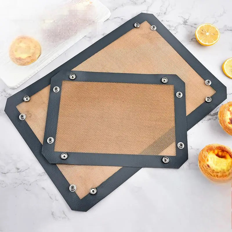 🍪Button Design Silicone Baking Mat | Non-Stick & Heat Resistant