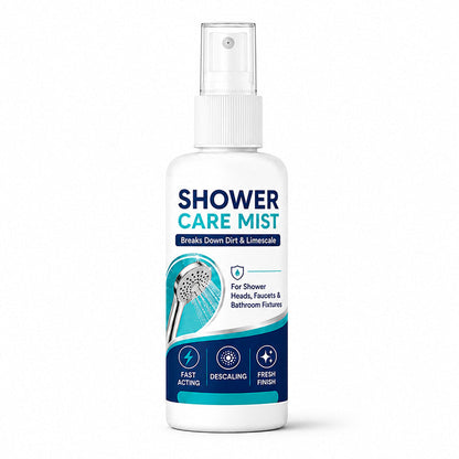 🚿 Instant Limescale Remover Spray | 🧼Restore Shiny Chrome & Water Flow