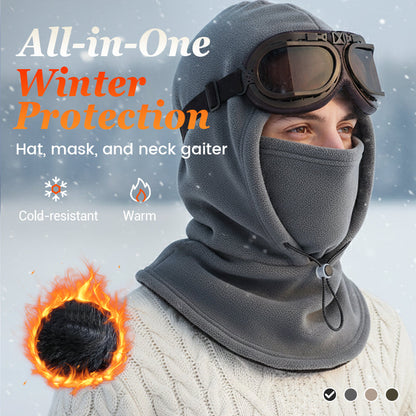 🚴 Wind-Proof Dual-Layer Balaclava Keep You Warm Skiing & Cycling! ❄️