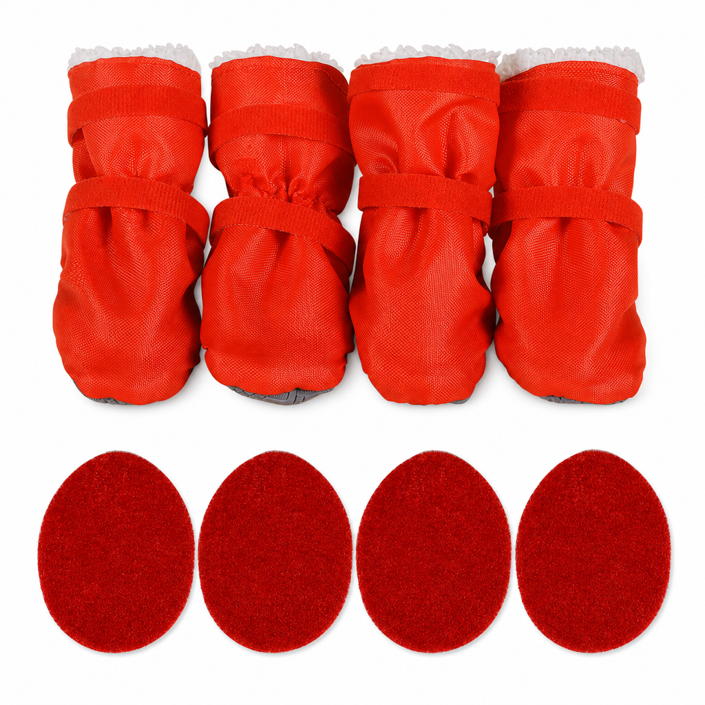 🥳2026 HOT SALE🥳💞50K+ SOLD! 🐕❄️ 50% OFF! Winter Waterproof Dog Boots – plush lined, non-slip, waterproof. Warm & safe paws for winter walks! 🛡️