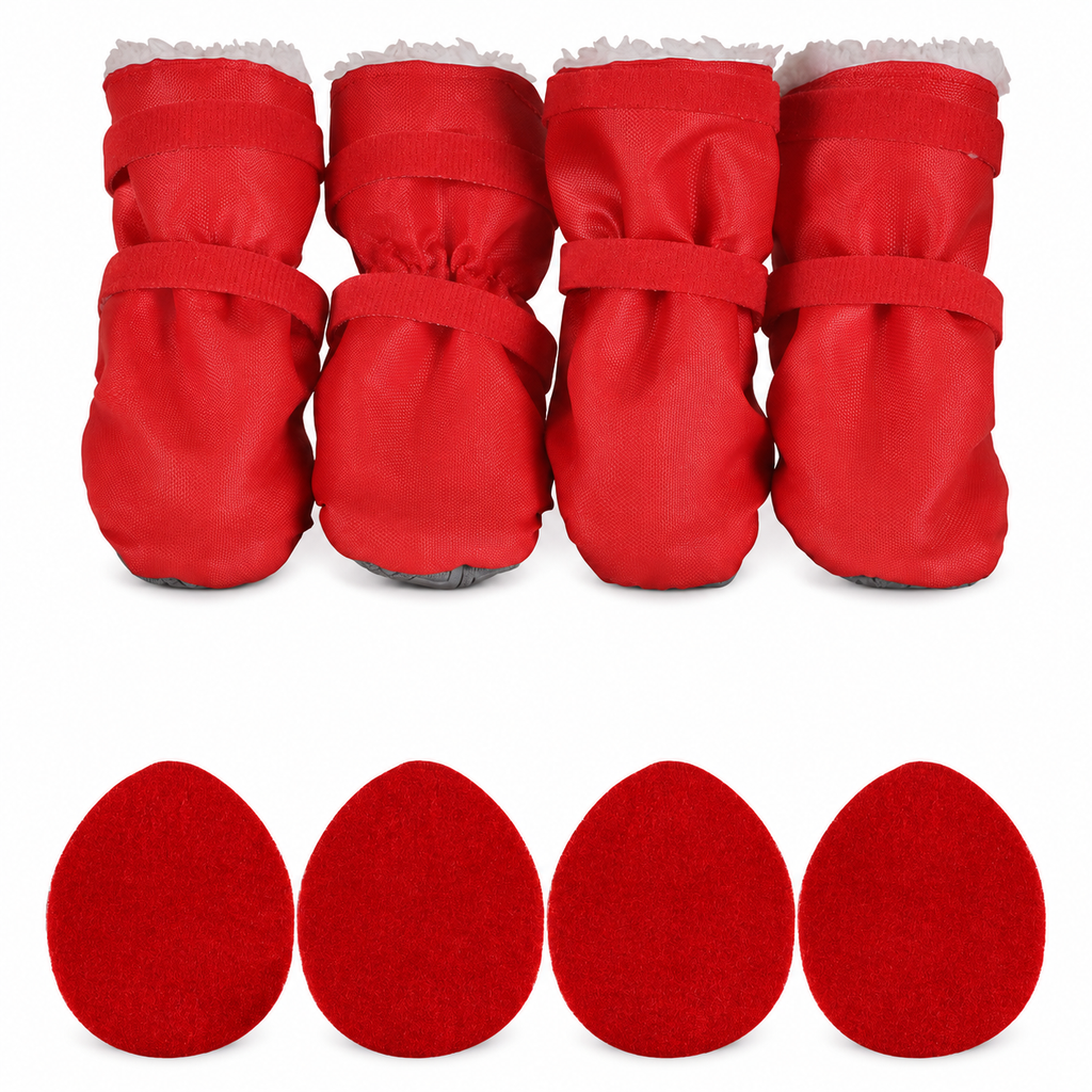 🥳2026 HOT SALE🥳💞50K+ SOLD! 🐕❄️ 50% OFF! Winter Waterproof Dog Boots – plush lined, non-slip, waterproof. Warm & safe paws for winter walks! 🛡️