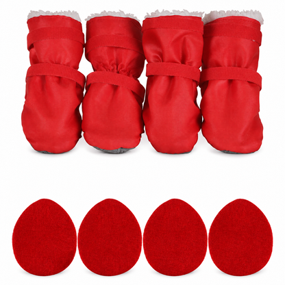 🥳2026 HOT SALE🥳💞50K+ SOLD! 🐕❄️ 50% OFF! Winter Waterproof Dog Boots – plush lined, non-slip, waterproof. Warm & safe paws for winter walks! 🛡️