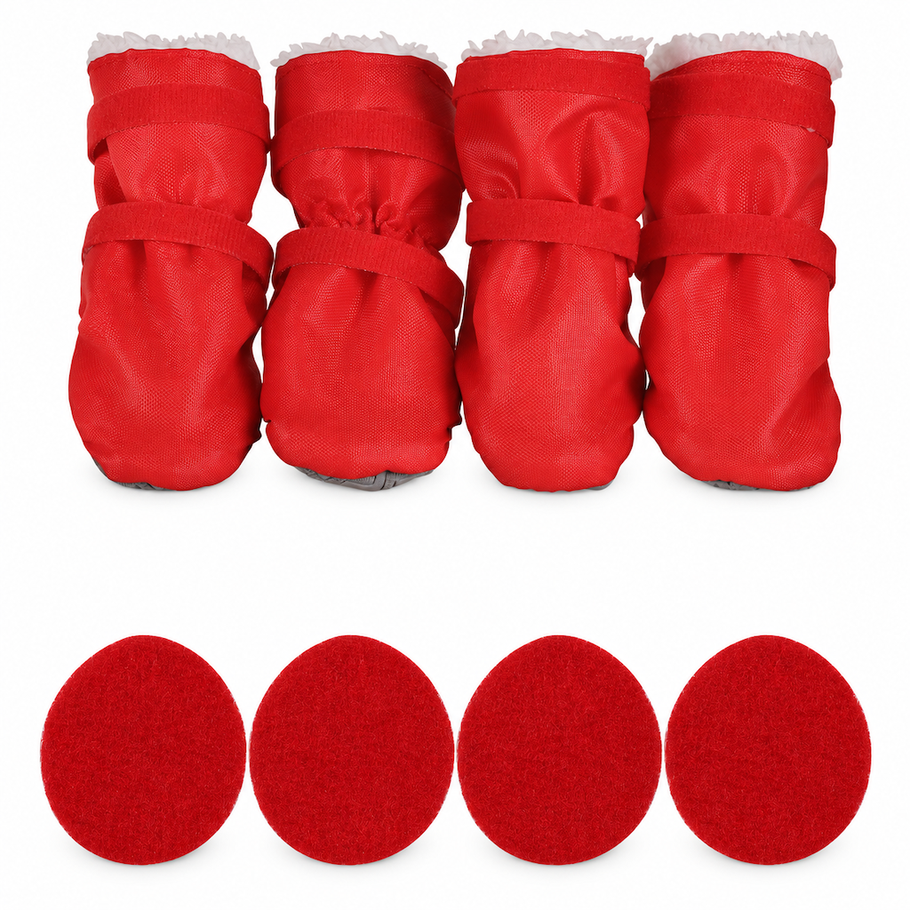 🥳2026 HOT SALE🥳💞50K+ SOLD! 🐕❄️ 50% OFF! Winter Waterproof Dog Boots – plush lined, non-slip, waterproof. Warm & safe paws for winter walks! 🛡️