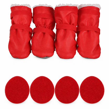 🥳2026 HOT SALE🥳💞50K+ SOLD! 🐕❄️ 50% OFF! Winter Waterproof Dog Boots – plush lined, non-slip, waterproof. Warm & safe paws for winter walks! 🛡️