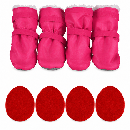 🥳2026 HOT SALE🥳💞50K+ SOLD! 🐕❄️ 50% OFF! Winter Waterproof Dog Boots – plush lined, non-slip, waterproof. Warm & safe paws for winter walks! 🛡️