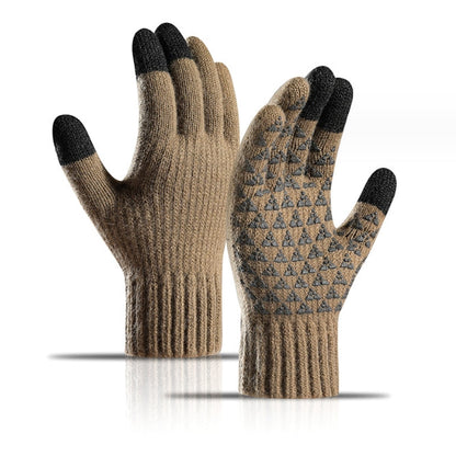 ❄️USB Heated Knit Gloves – Warmth & Touchscreen Ready